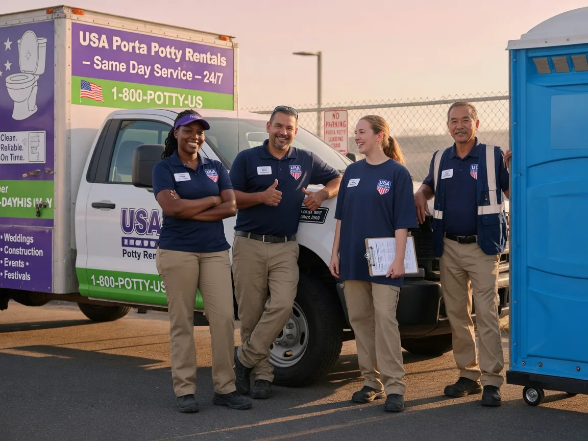 Porta Potty Rental company in Landers, CA
